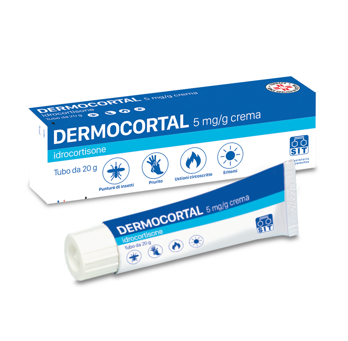 DERMOCORTAL*CREMA 20G 0,5% - farmachicca