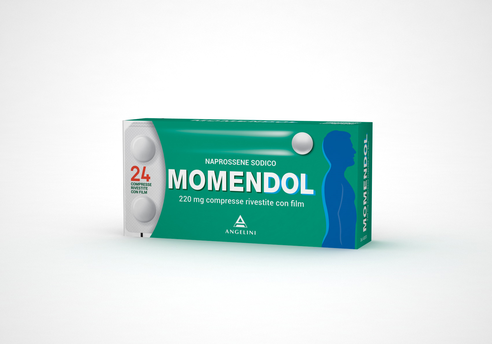 MOMENDOL*24CPR RIV 220MG - farmachicca