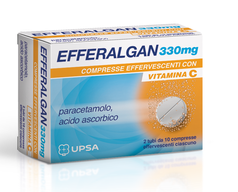 EFFERALGAN*20CPR EFF 330+200MG - farmachicca