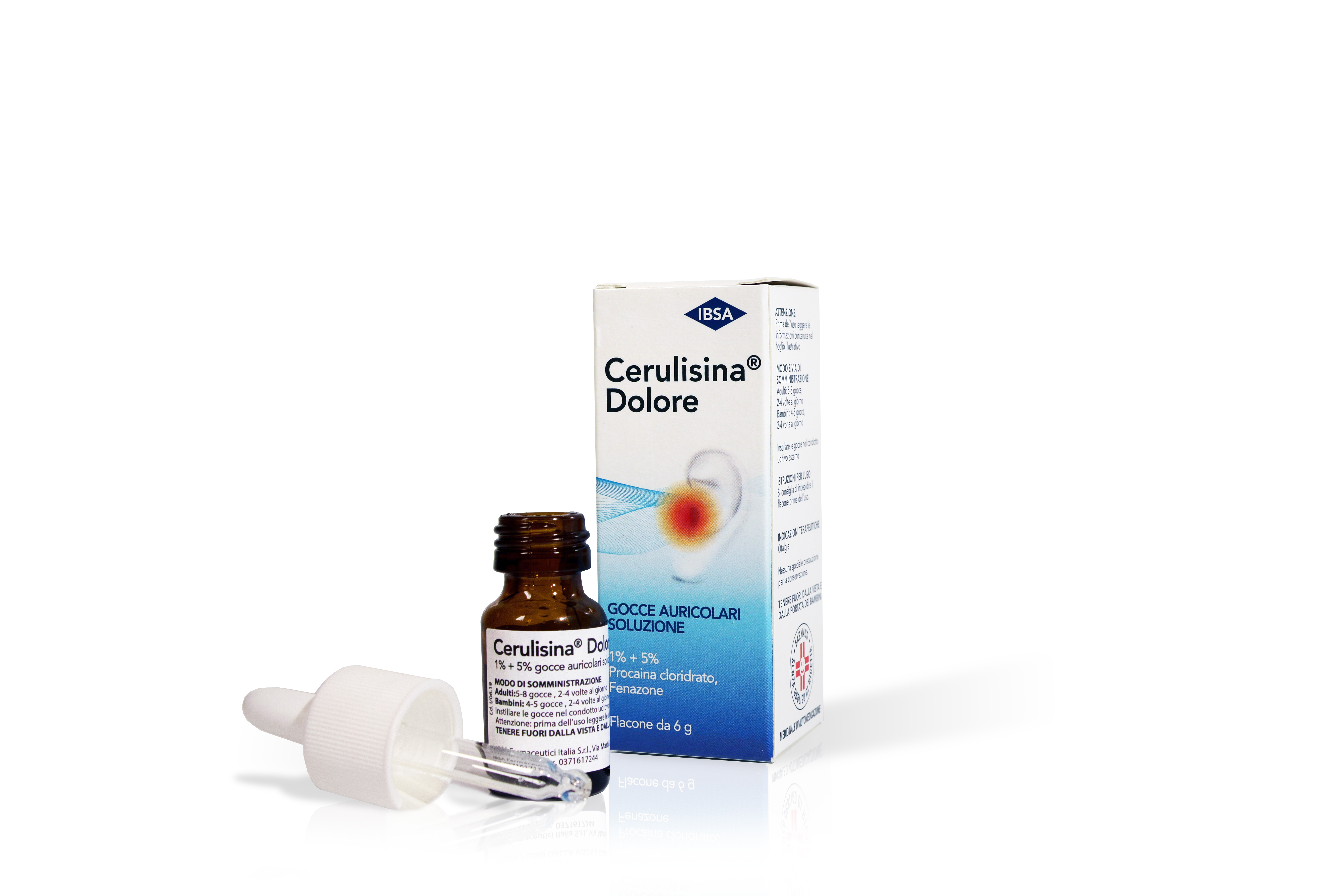 CERULISINA DOLORE*GTT OTO FL6G - farmachicca