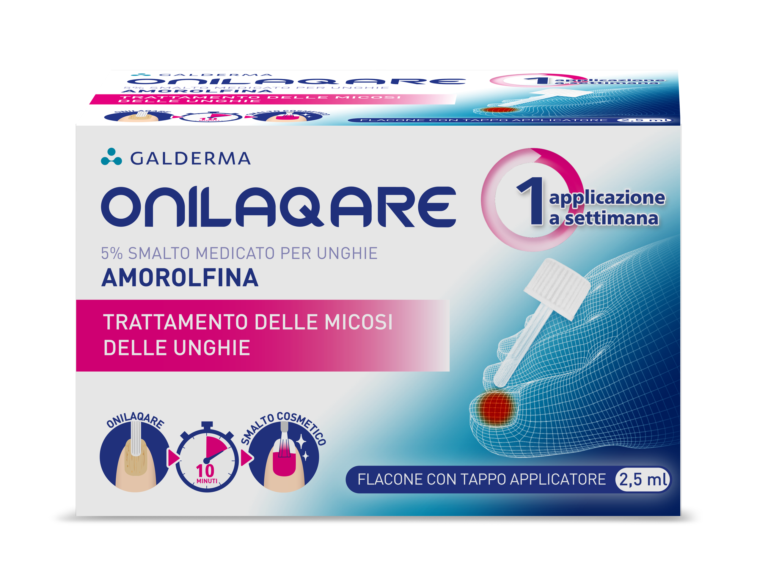 ONILAQARE*SMALTO UNGHIE 2,5ML - farmachicca