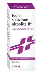 IODIO SOL ALCO II*30ML - farmachicca