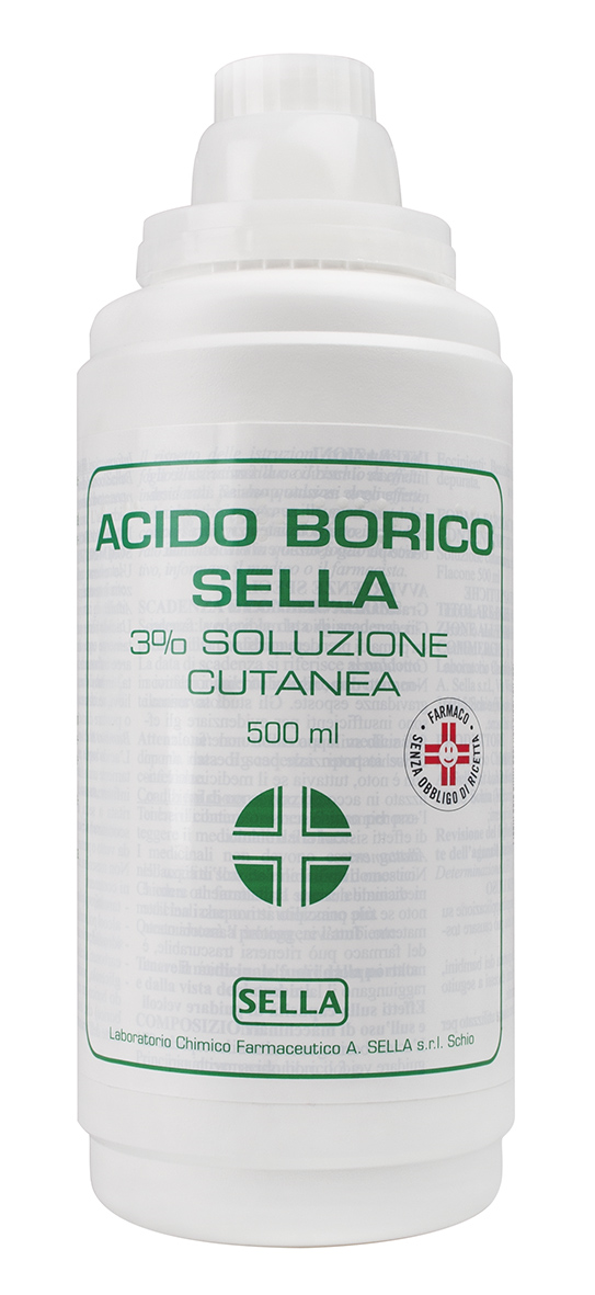 ACIDO BORICO SELLA*3% 500ML - farmachicca