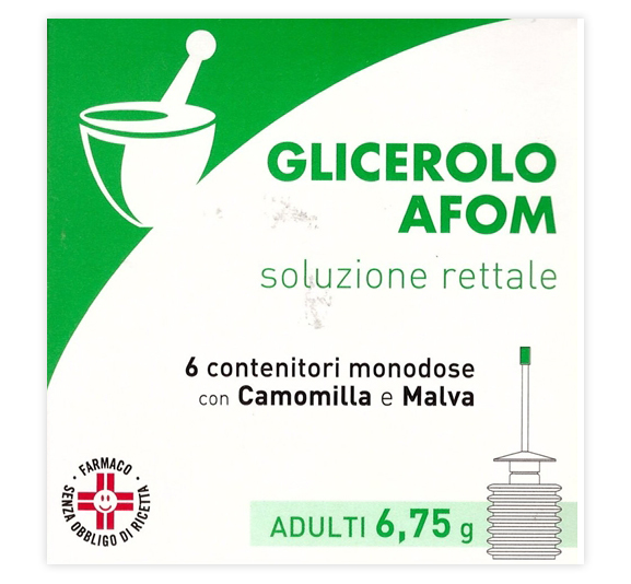 GLICEROLO AFOM*AD 6CONT 6,75G - farmachicca