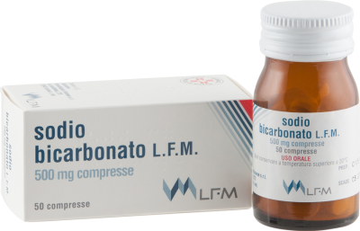 SODIO BICARB*50CPR 500MG FL - farmachicca