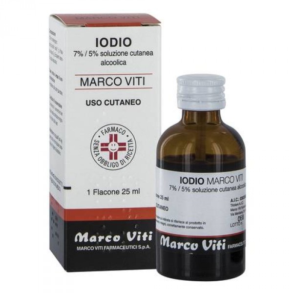 IODIO SOL ALCO I MV*25ML - farmachicca