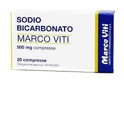 SODIO BICARBONATO*20CPR 500MG - farmachicca