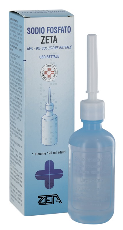 SODIO FOSFATO ZETA*RETT 120ML - farmachicca