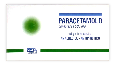 PARACETAMOLO ZETA*20CPR 500MG - farmachicca