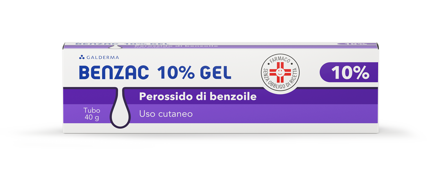 BENZAC*GEL 40G 10% - farmachicca