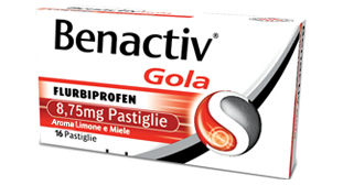 BENACTIV GOLA*16PASTL LIM MIEL - farmachicca