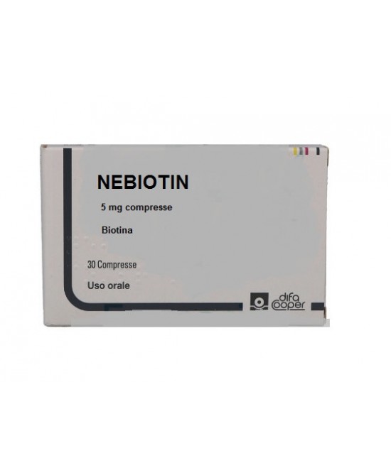 NEBIOTIN*30CPR 5MG - farmachicca