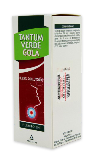 TANTUM VERDE GOLA*COLLUT 160ML - farmachicca