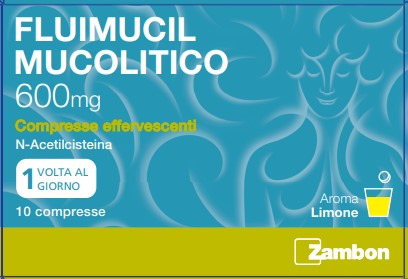 FLUIMUCIL MUCOL*10CPR EFF600MG - farmachicca