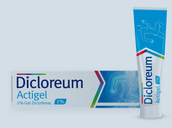DICLOREUM ACTIGEL*GEL 50G 1% - farmachicca