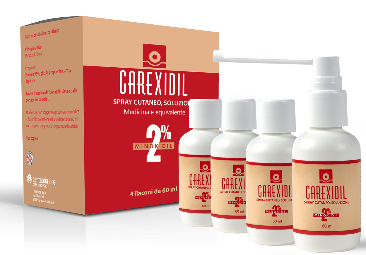 CAREXIDIL*4FL SOLUZ CUT 60ML2% - farmachicca