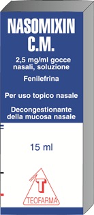 NASOMIXIN CM*GTT 15ML 2,5MG/ML - farmachicca