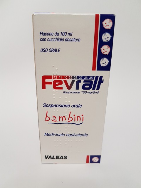 FEVRALT*BB OS SOSP 100MG/5ML - farmachicca