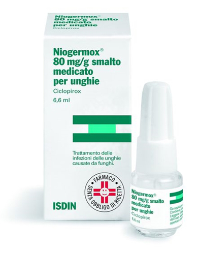 NIOGERMOX*SMALTO UNGHIE 6,6ML - farmachicca