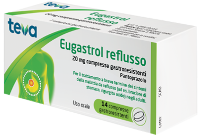 EUGASTROL REFLUSSO*14CPR 20MG - farmachicca
