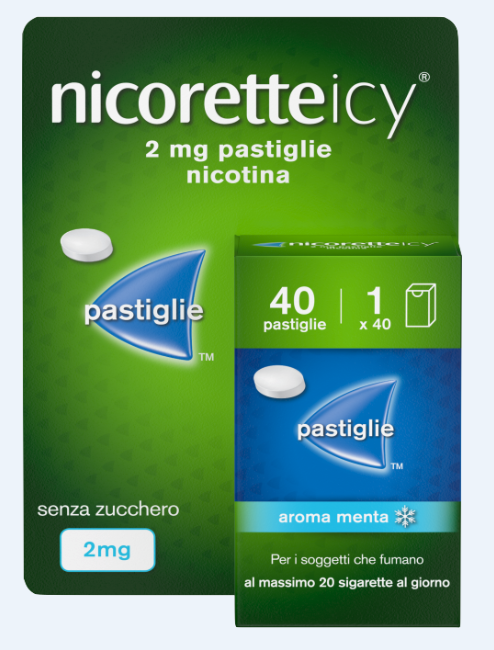 NICORETTEICY*40PAST 2MG - farmachicca