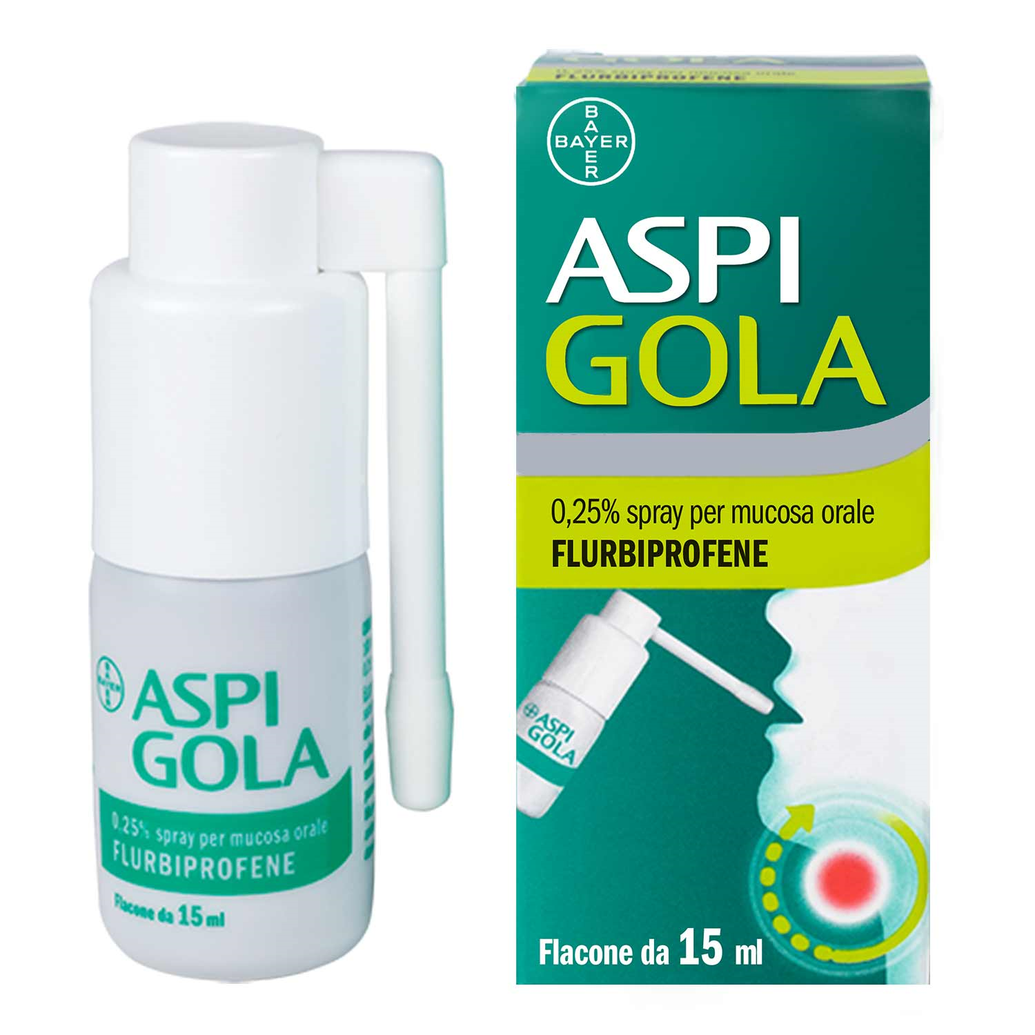ASPI GOLA*OS SPRAY 15ML 0,25% - farmachicca