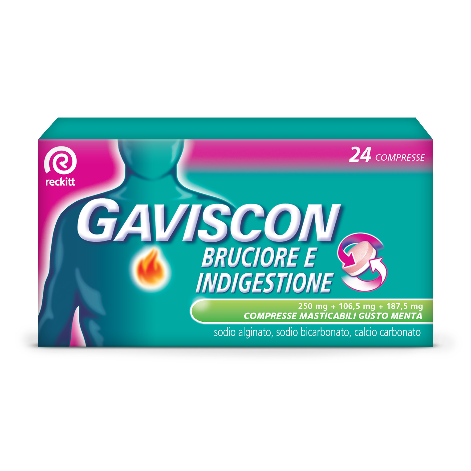 GAVISCON BRUCIORE IND*24CPR ME - farmachicca