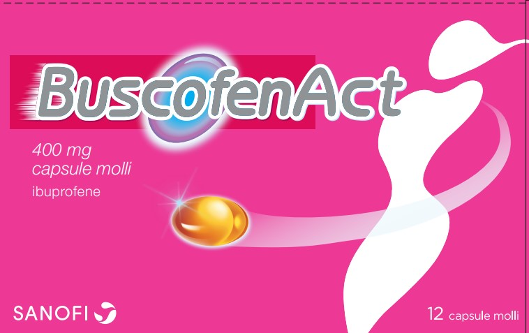 BUSCOFENACT*12CPS MOLLI 400MG - farmachicca