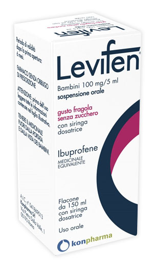 LEVIFEN*OS 150ML 100MG/5ML FRA - farmachicca