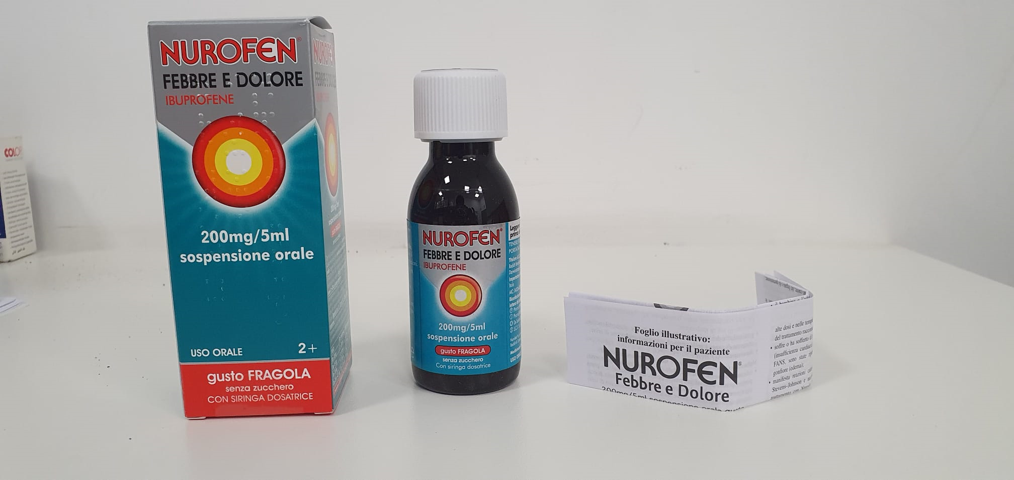 NUROFEN FEBBRE D*200MG/5ML FRA - farmachicca