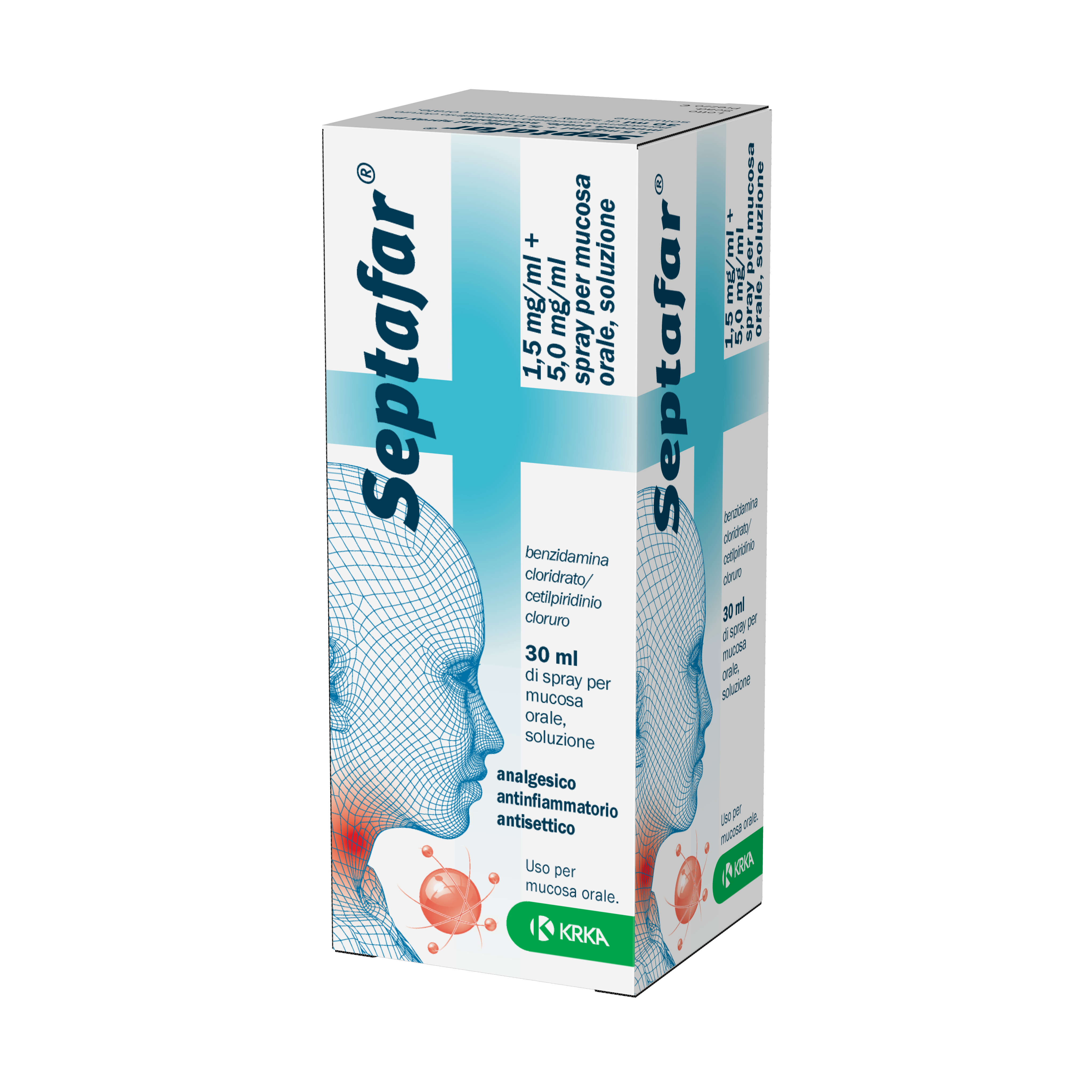 SEPTAFAR*SPRAY 1FL 30ML 250ER - farmachicca