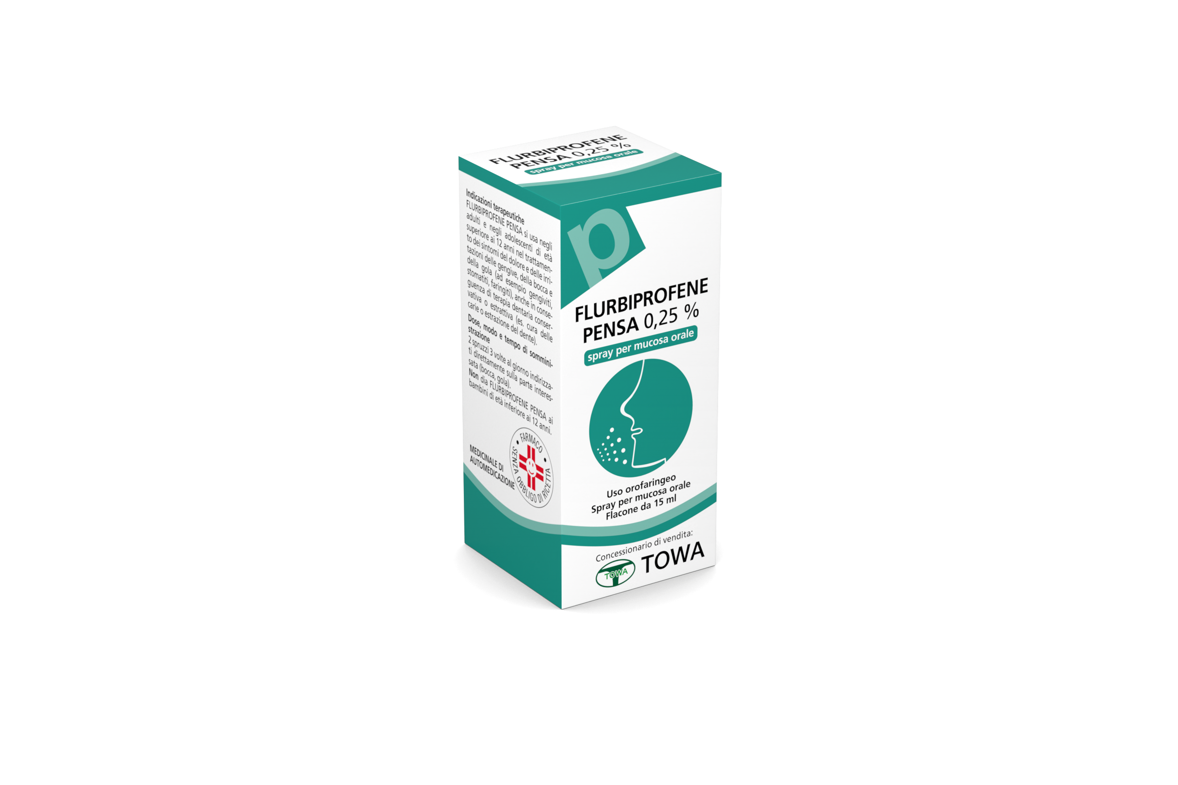 FLURBIPROFENE PE*OS SPRAY 15ML - farmachicca