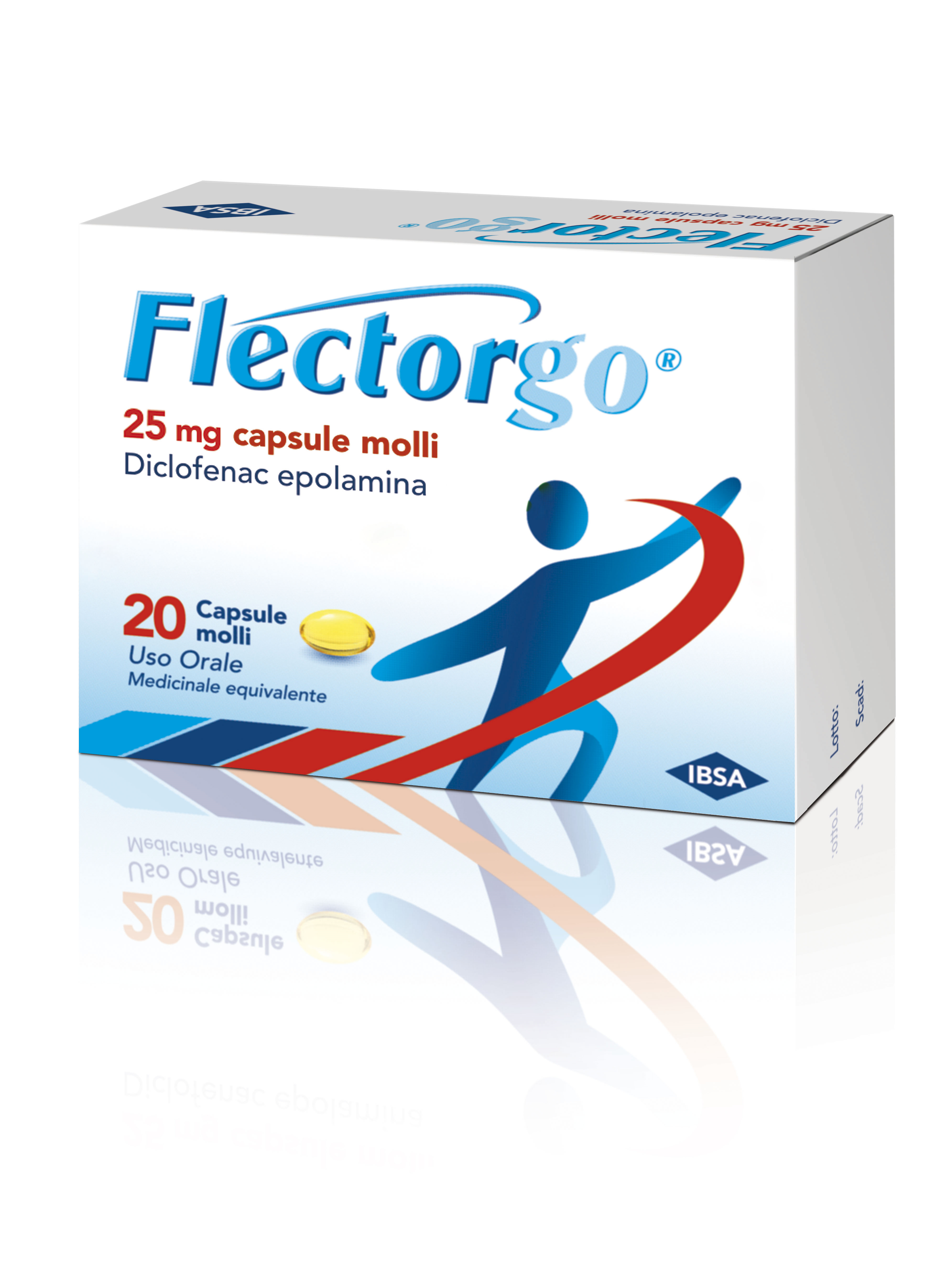 FLECTORGO*20CPS MOLLI 25MG - farmachicca