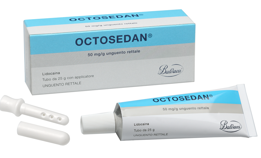 OCTOSEDAN*UNG RETT 25G 50MG/G - farmachicca