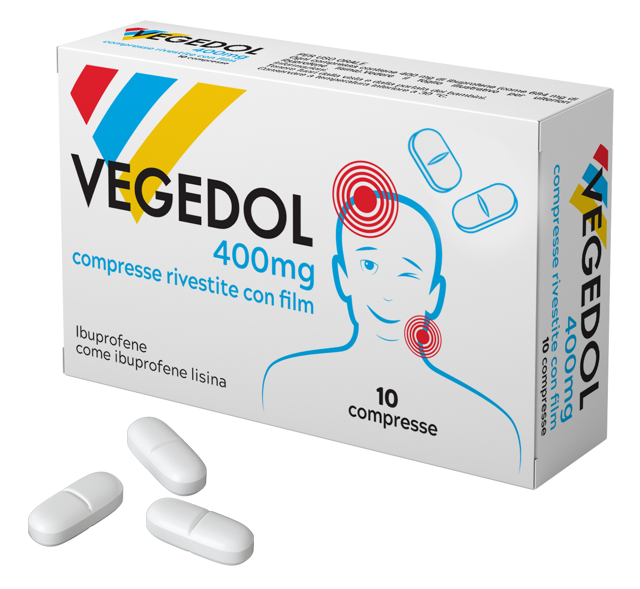 VEGEDOL*10CPR RIV 400MG - farmachicca