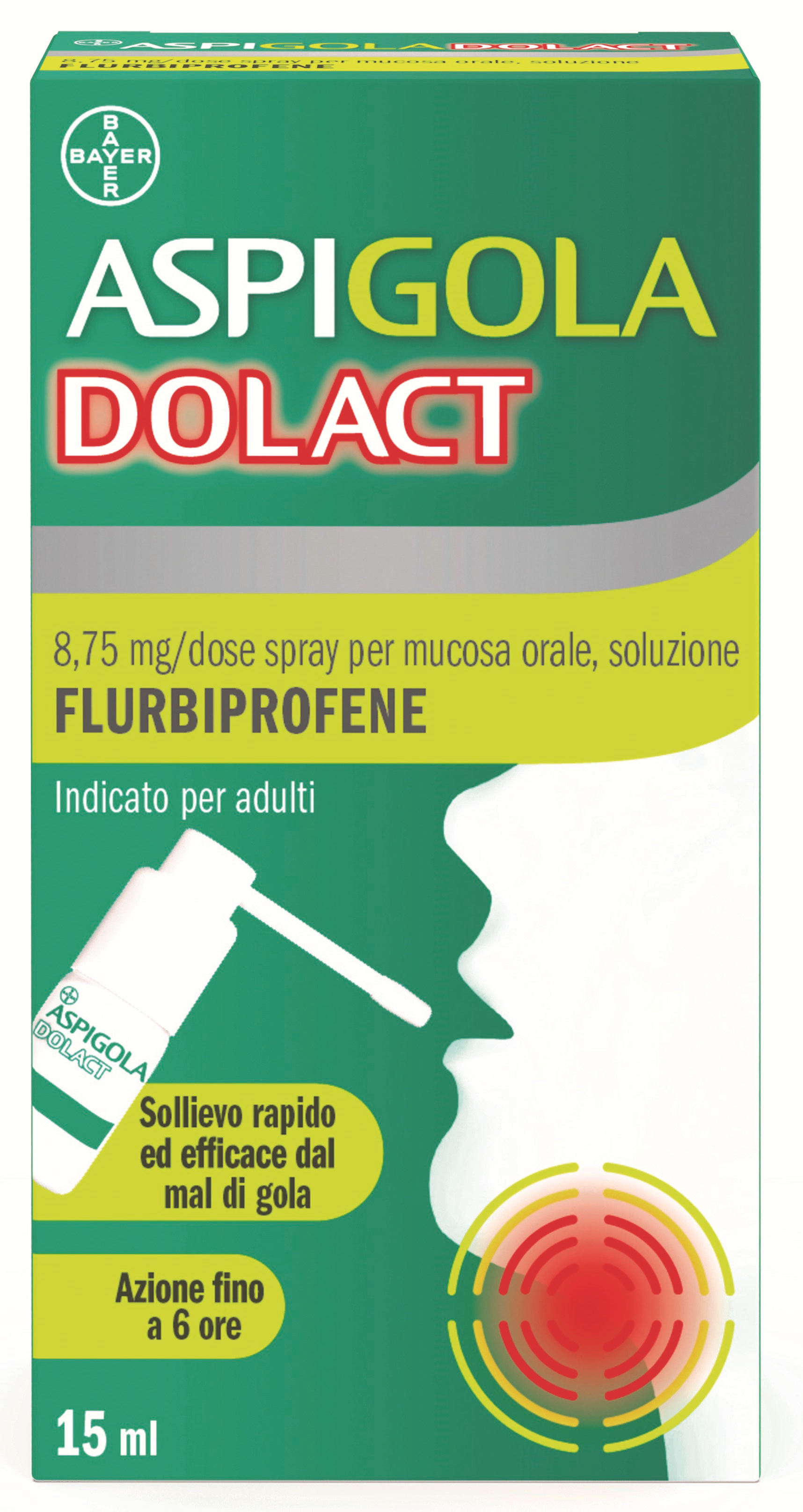 ASPIGOLADOLACT*SPRAY 15ML - farmachicca