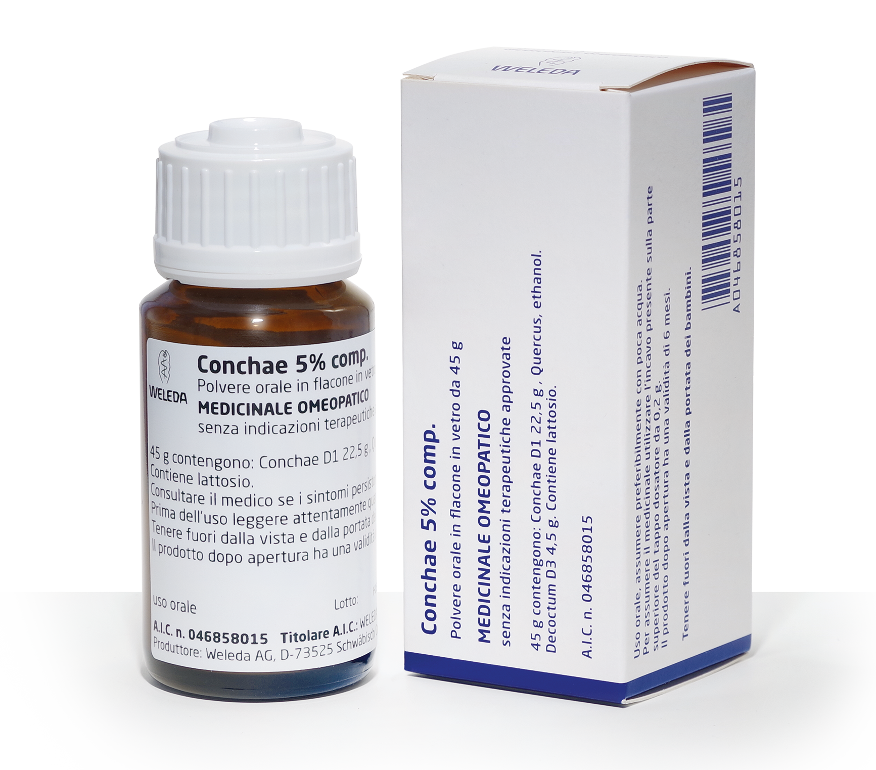 CONCHAE 5% COMP*OS POLV 45G - farmachicca