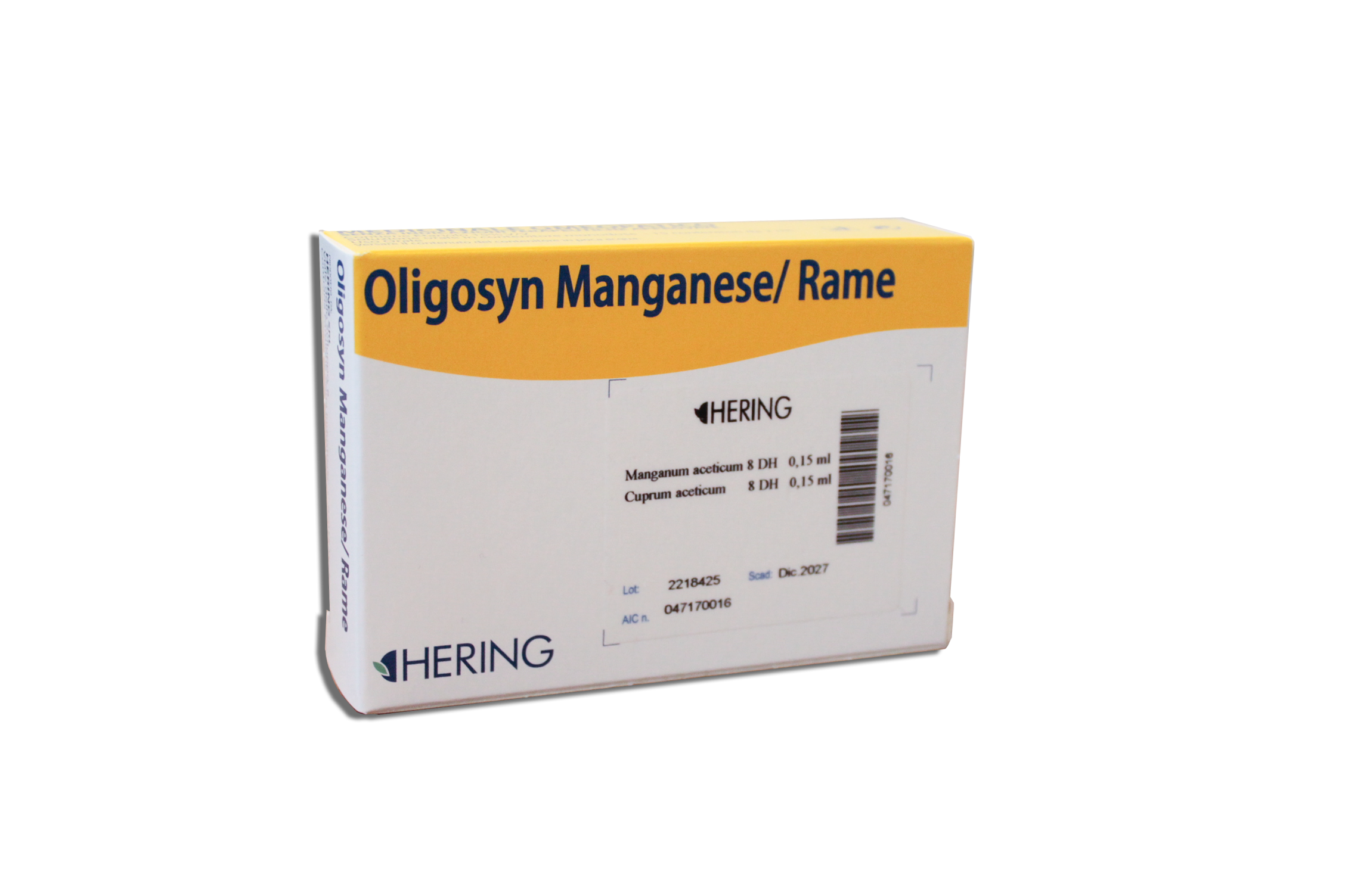 OLIGOSYN MANG RAME*15CONT 2ML - farmachicca