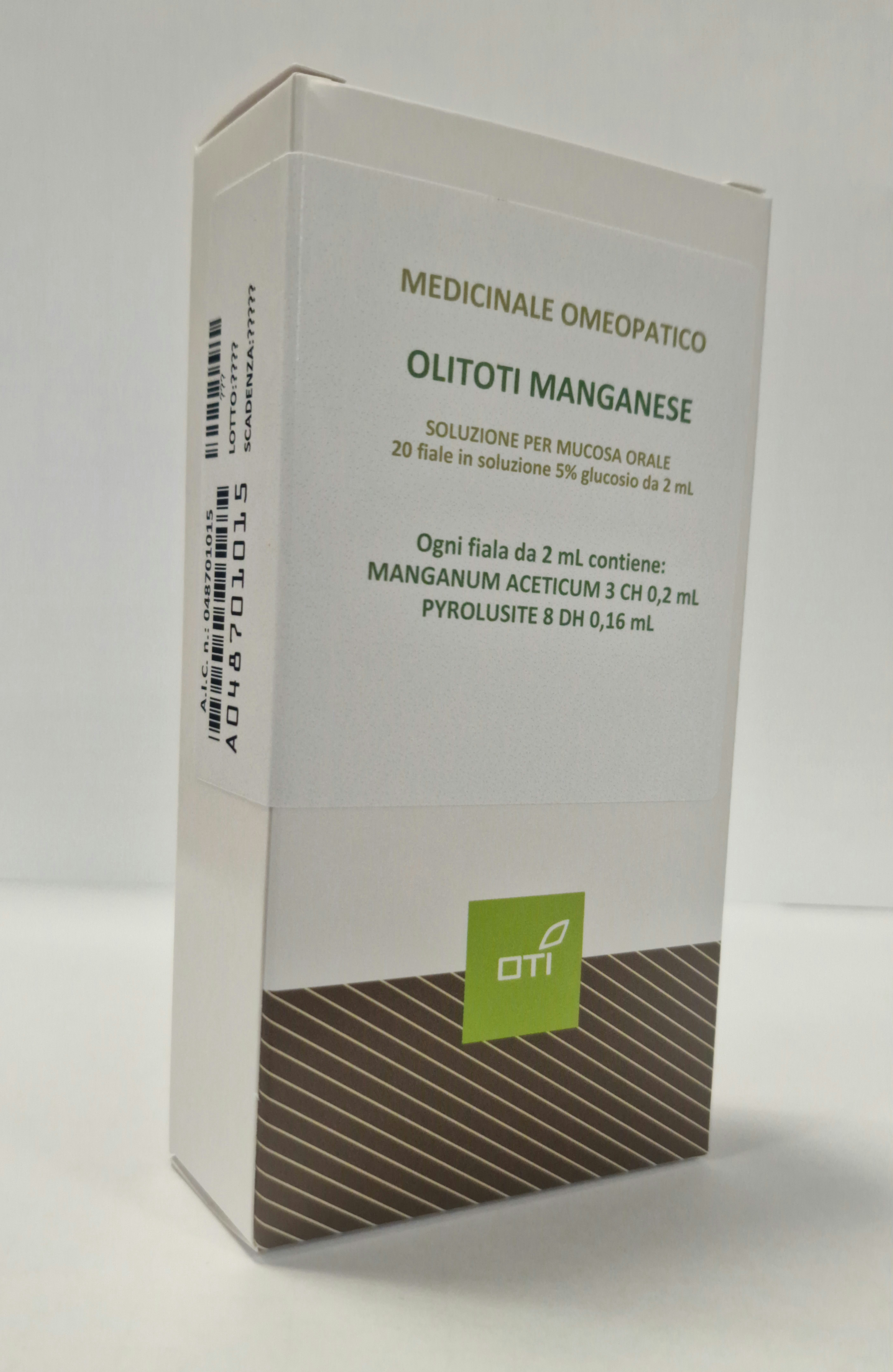 OLITOTI MANGANESE*OS 20F 2ML - farmachicca