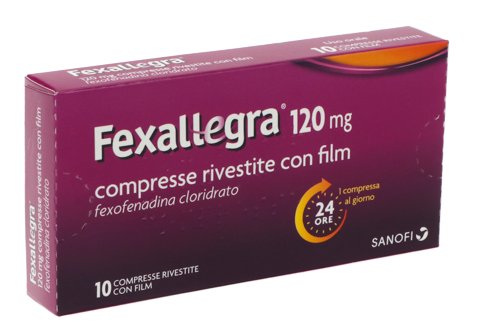 FEXALLEGRA*10CPR RIV 120MG - farmachicca