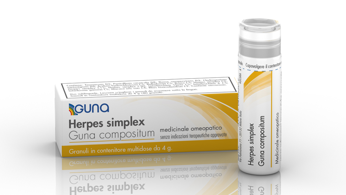 HERPES SIMPLEX GUNA COMP*4G GR - farmachicca