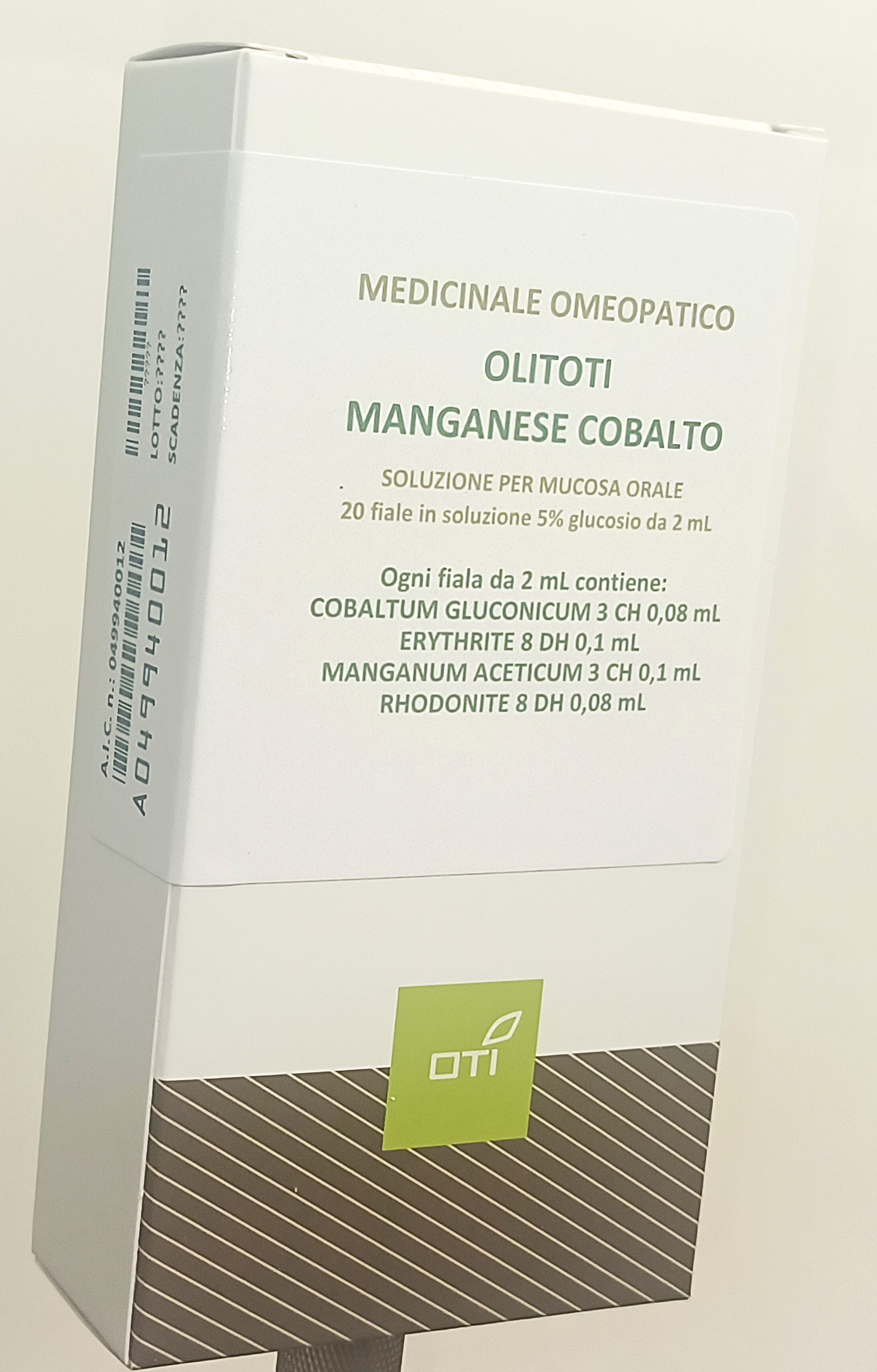OLITOTI MANGANESE COBAL*OS 20F - farmachicca