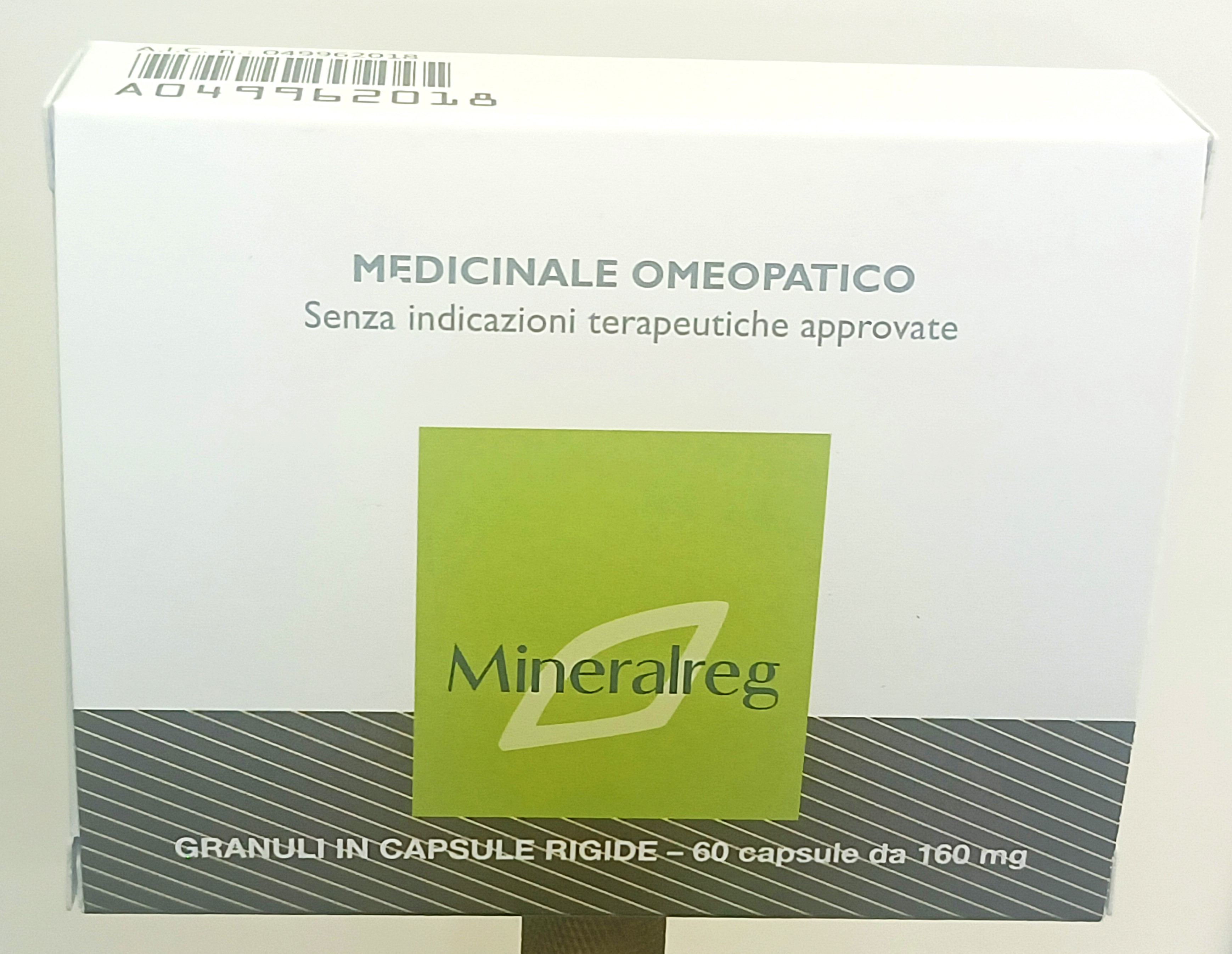 MINERALREG*60CPS 160MG - farmachicca