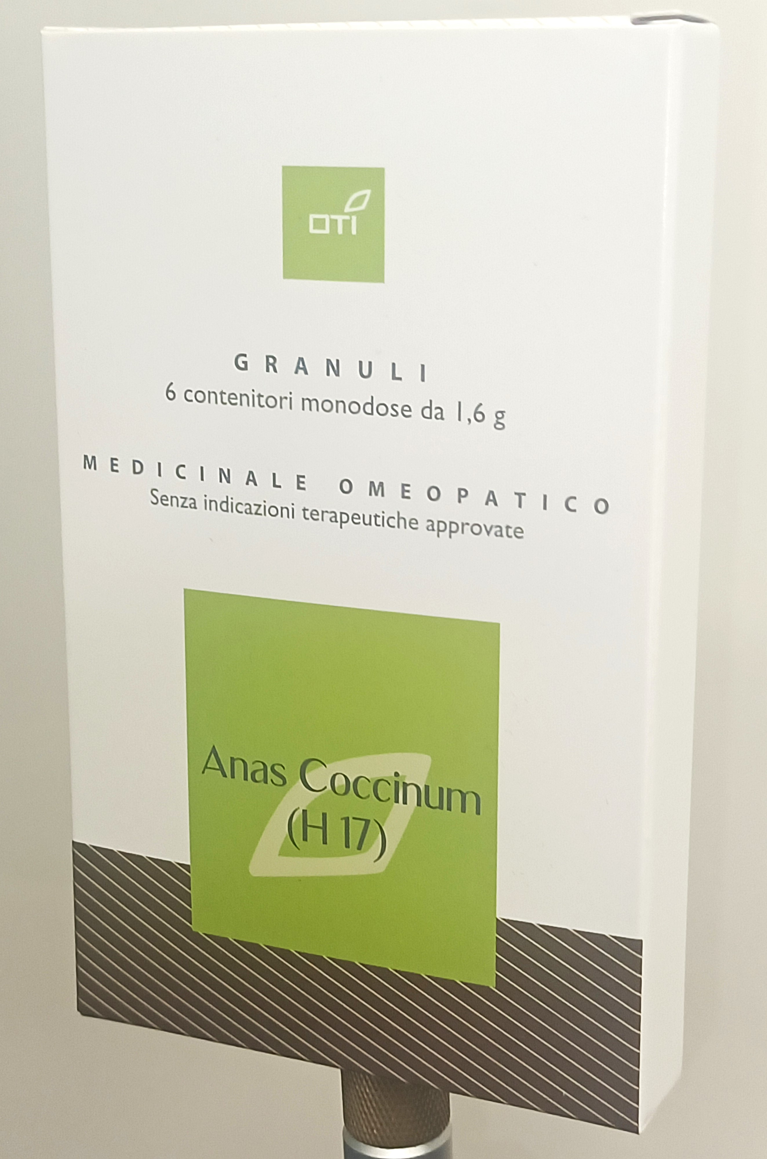 ANAS COCCINUM H17*6 MONOD 1,6G - farmachicca