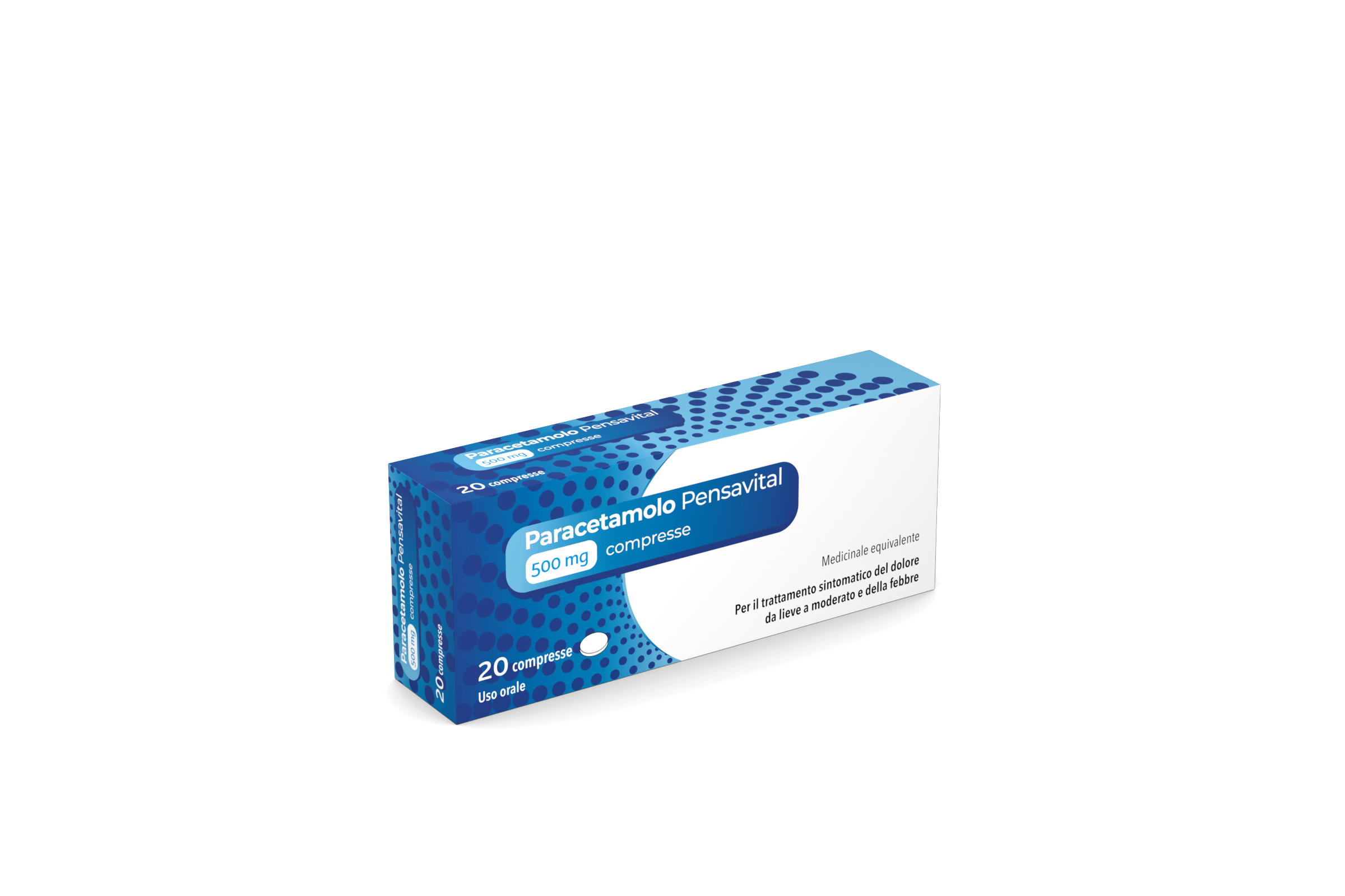 PARACETAMOLO PENSAV*20CPR500MG - farmachicca