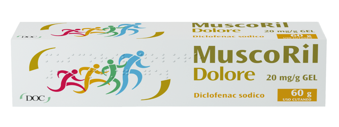 MUSCORIL DOLORE*GEL 60G 20MG/G - farmachicca