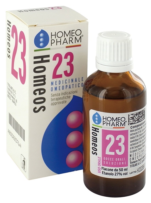 HOMEOS 23 GTT 50ML - farmachicca