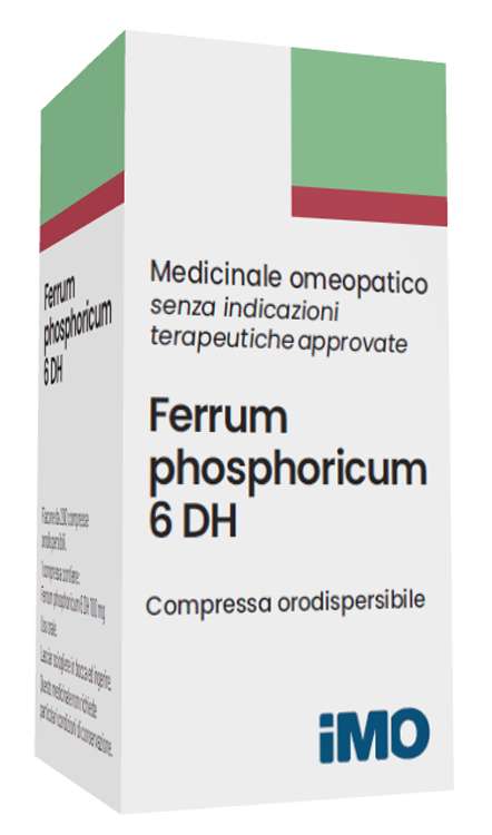 FERRUM PHOSPHORICUMORICUM 6 DH 200 COMPRESSE - farmachicca