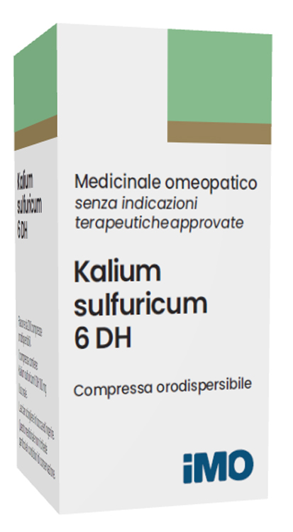 KALIUM SULFURICUM 6DH 200 COMPRESSE - farmachicca