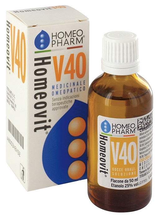 HOMEOVIT V40 GOCCE 50 ML - farmachicca